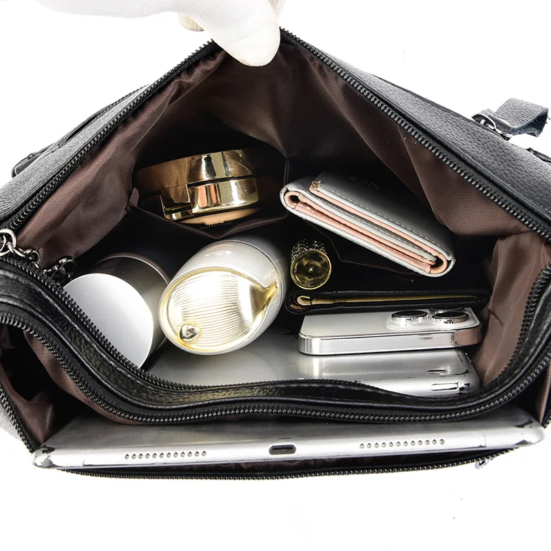 Bags For Women 2022 High-Capacity New Soft Handbags Cross Body Side Bags For Designer Shoulder Women Multilayer