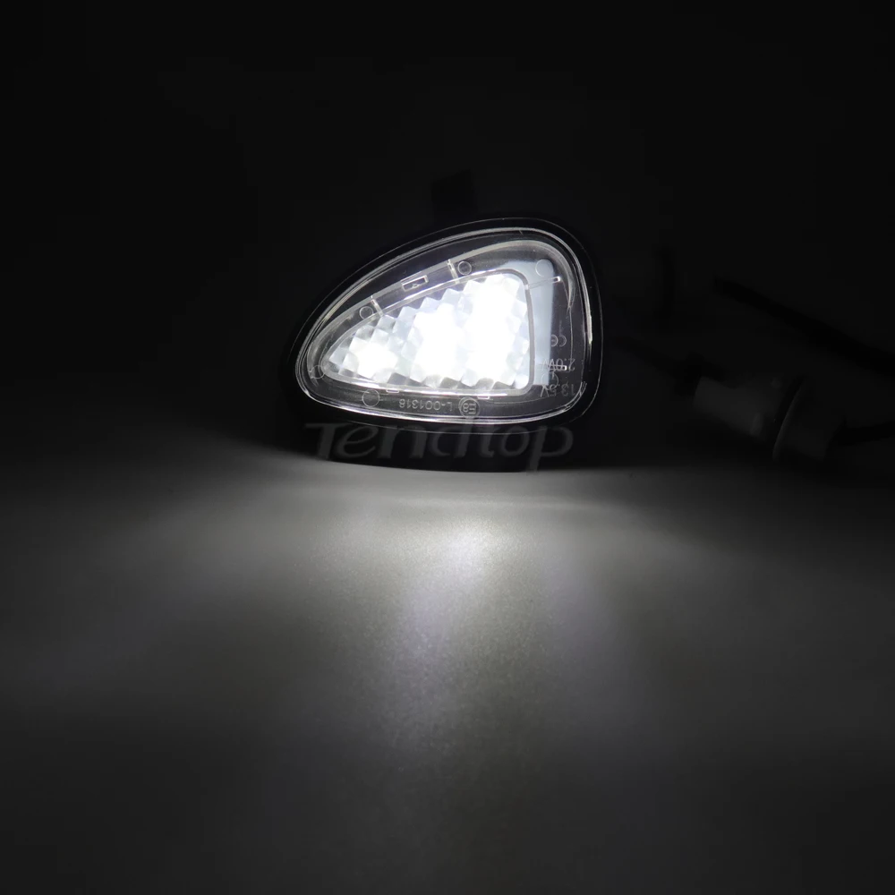 Error Free LED Side Rearview Mirror Floor Ground Lamp Puddle Welcome Light For VW Passat B7 Golf6 GTI Cabriolet Touran 2010-2019