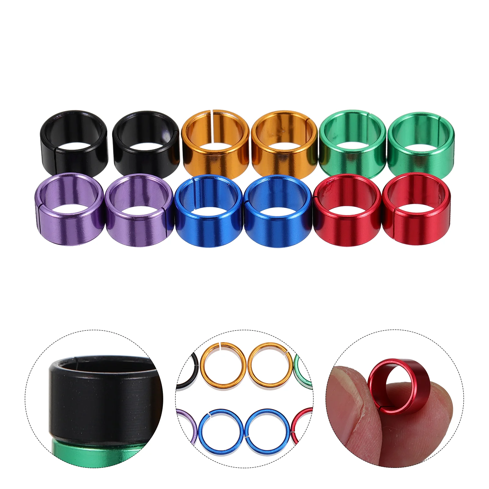 

Leg Bands Rings Pigeon Bird Chicken Band Foot Ring Clip Identification Poultrybirdsholder Dove Duck Training Parrot Tags