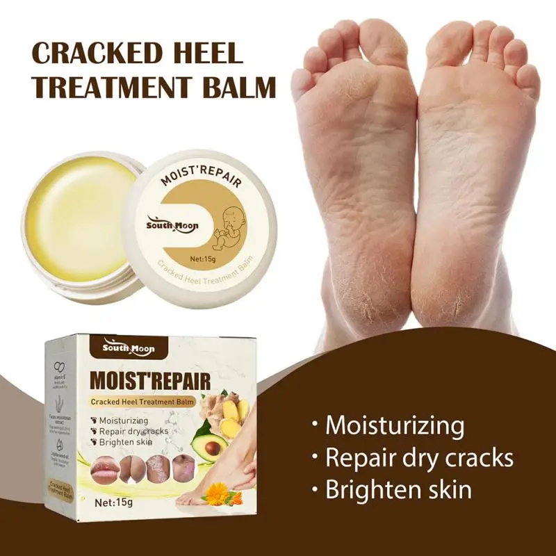 

Crack Feet Heel Moisturizing Cream 15g Feet Skin Care Mild Lotion Repair Dry Body Skin Feet Hands Elbows Nails Nourishing Cream