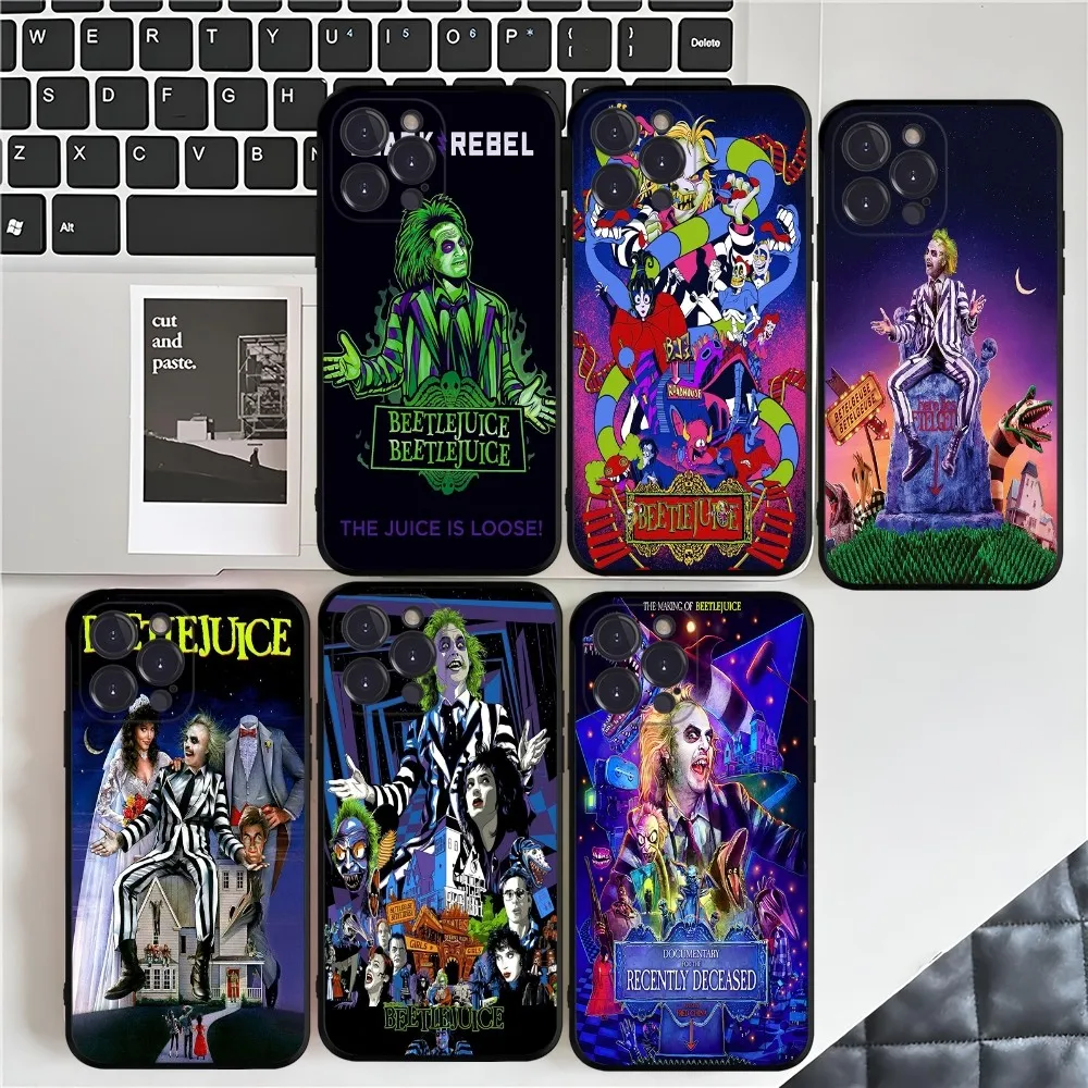 B-Beetlejuices 2 Phone Case For IPhone 16 15 14 11 12 13 Mini Pro XS Max Cover 6 7 8 Plus X Funda Shell