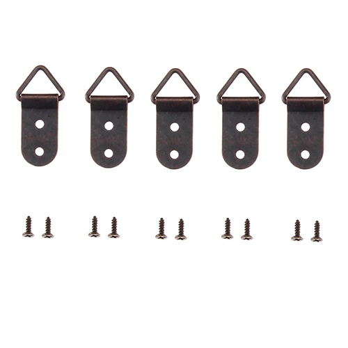 DRELD Крючки для картин из цинкового сплава, бронзовый/серебристый цвет