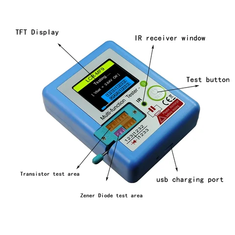 LCR-T4 MF9 TC1 T7 T10H ESR метр