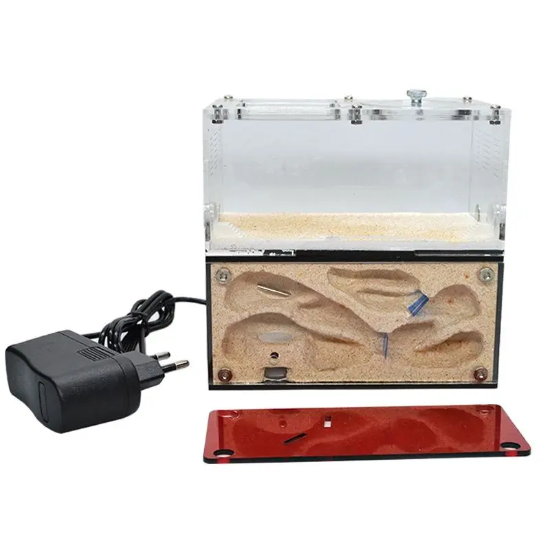 

Intelligent Temperature Ant Farm Unlimited Connection Ant Nest with Hunting Area Anthill Workshop Concrete Ant House Insect Box