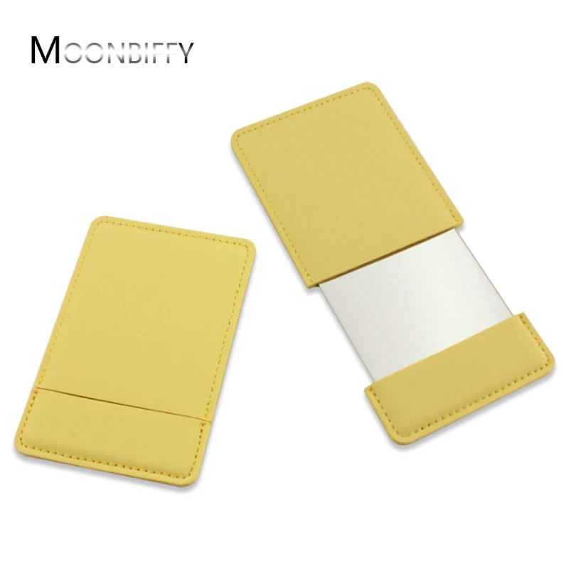

Ultra-thin Makeup Mirror Vanity Mirror Cosmetic 8colors Make Up Pocket Rectangle Foldable Compact Makeup Folding Mirrors espejo