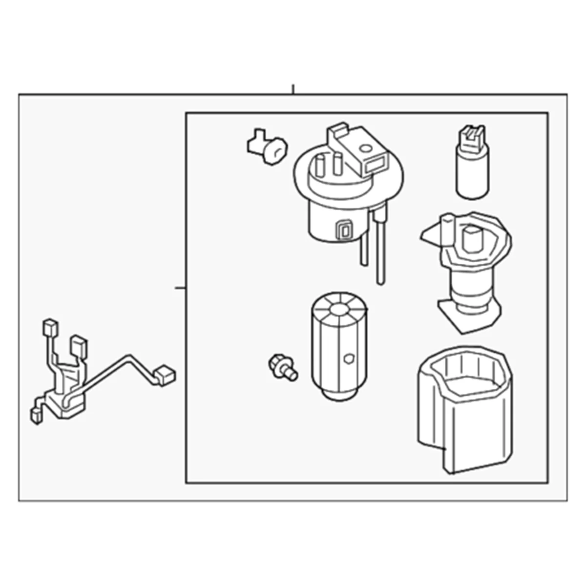 31110-D5500 31110D5500 Автомобильный топливный насос и корпус в сборе для KIA OPTIMA 1.6L 2.0L 2.4L