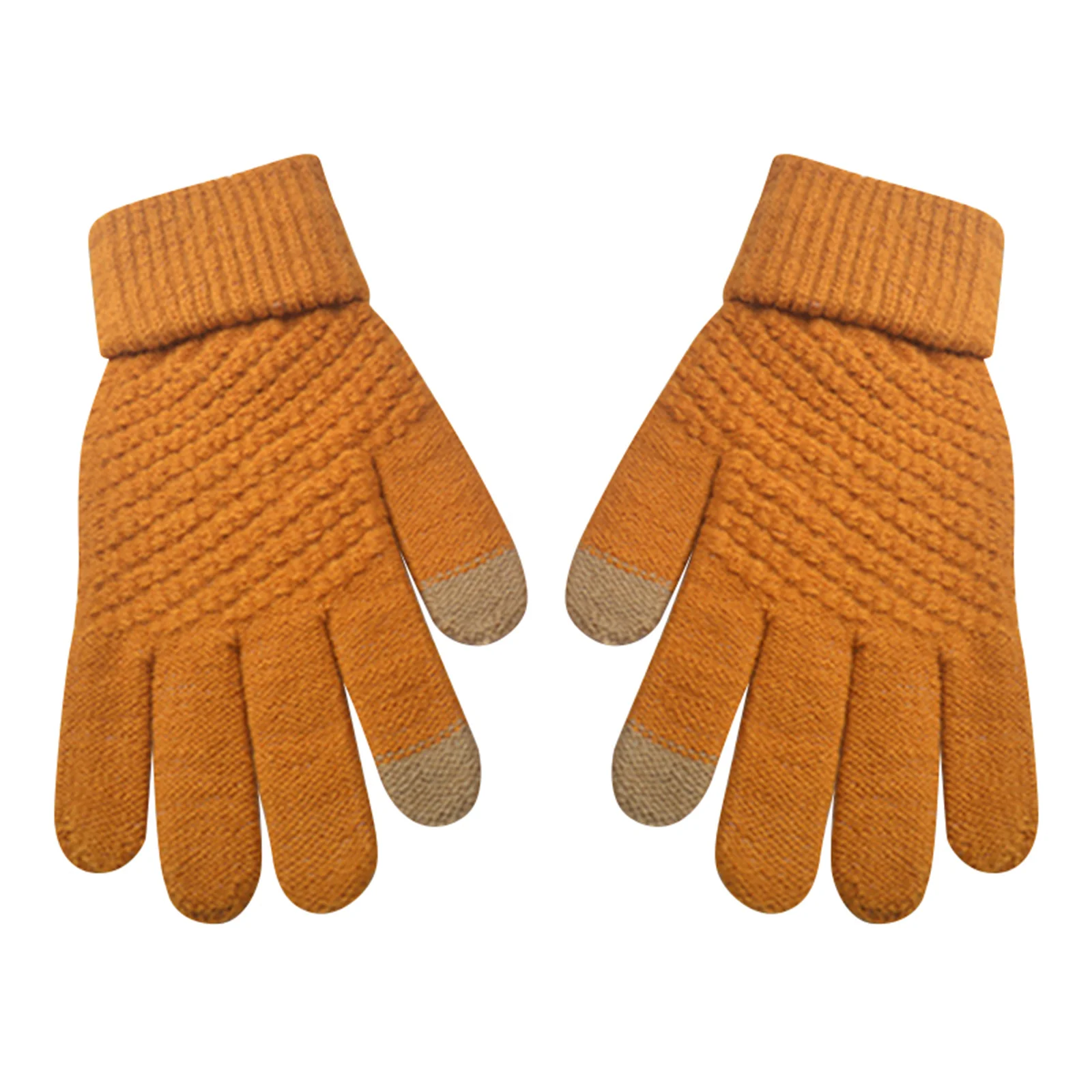 

Bicycle Gloves Touching Screen Gloves With High Elasticity Fleece Student Cycling Finger Gloves Winter