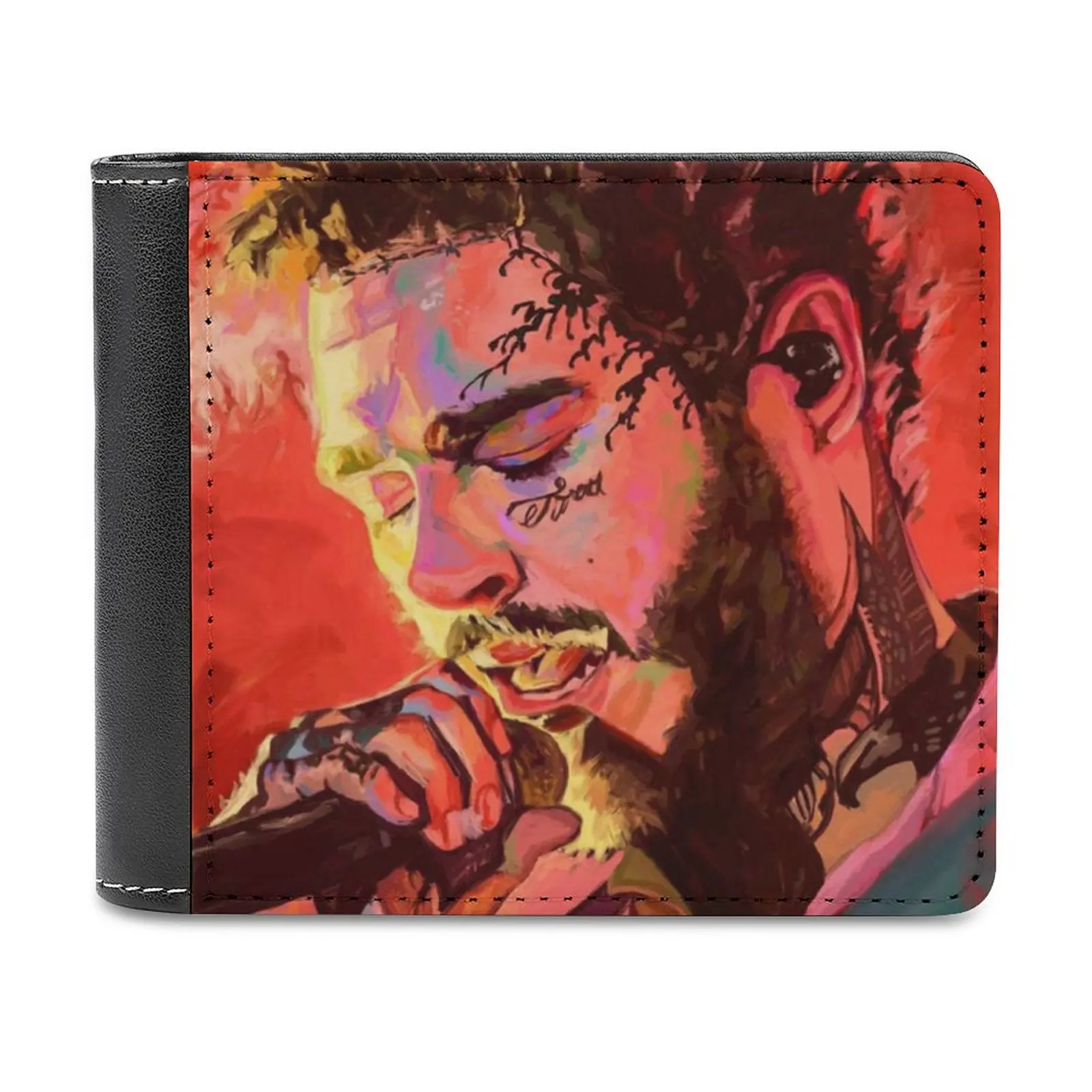 

Мужской кошелек Malone с выразительным рисунком, кожаный кошелек, Роскошный кошелек, кошелек для карт, мужской, женский, мужской, персонализиро...