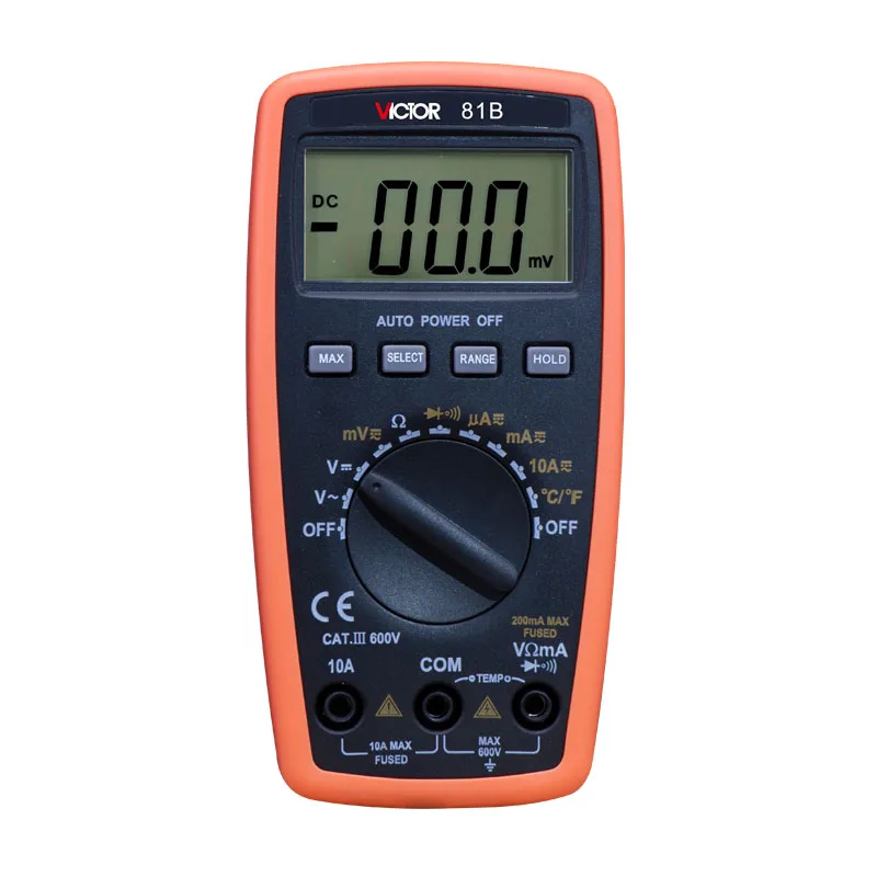 

VICTOR 81B/81D Small Size Digital Multimeter Display digital multimeter Digital Temperature meter