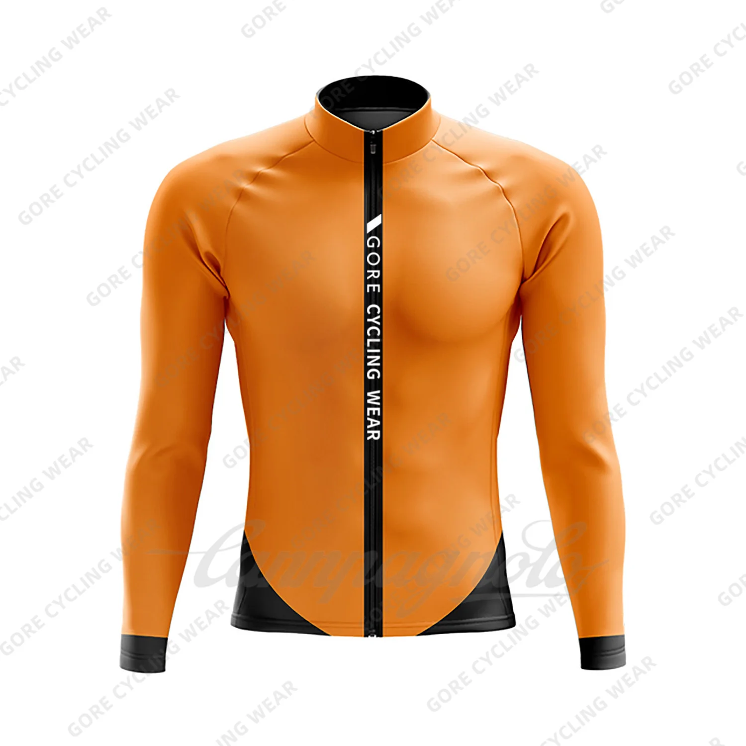 

Winter Jacket GORE Team Bicycle Clothes Men Thermal Fleece Cycling Clothing MTB Long Sleeve Tops Road Bike Jersey Wool Bib Pants