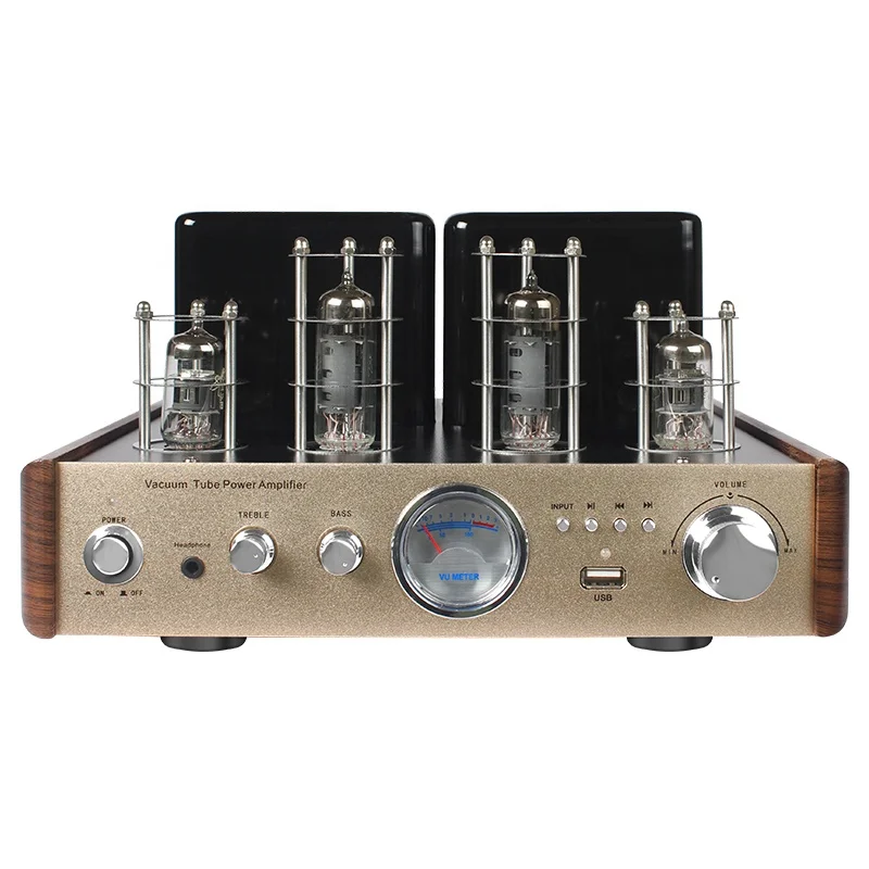 

High Quality Aluminum Panel Professional Tube Amp 60W Tube Amplifiers