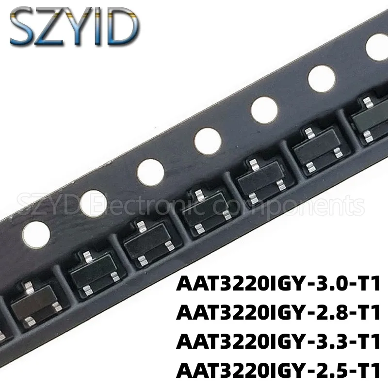 

100PCS SOT23 AAT3220IGY-3.0-T1 AAT3220IGY-2.8-T1 AAT3220IGY-3.3-T1 AAT3220IGY-2.5-T1