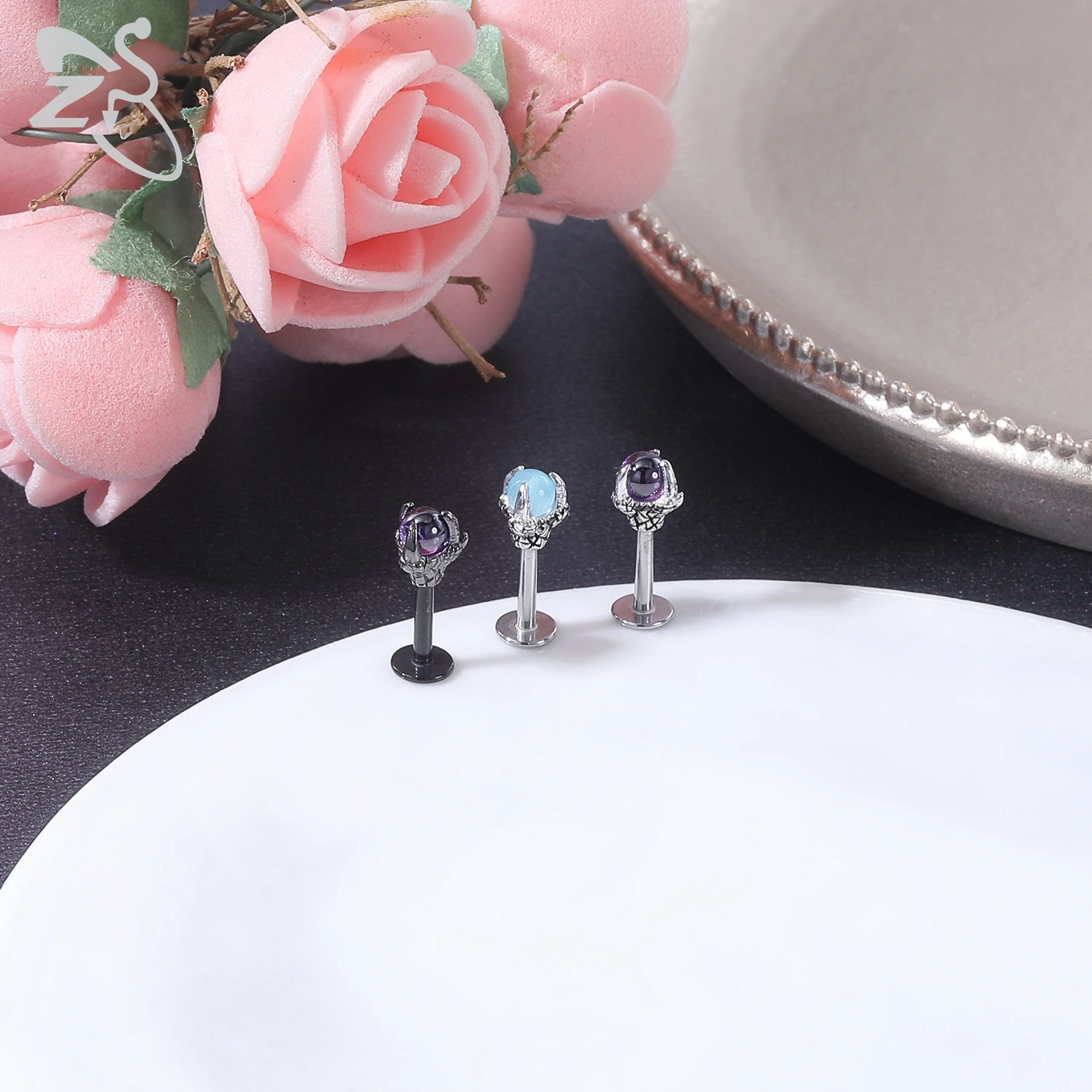 Кольцо для губ из нержавеющей стали 16 г 6 мм 1 шт.