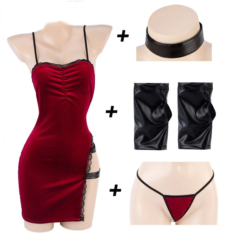 Соблазнительное платье для косплея Ada Wong халаты из фильма Секретная служба