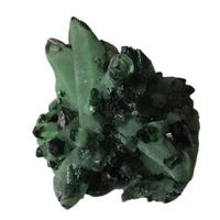 916g unique natural green crystal cluster skeletal quartz point wand mineral healing crystal druse vug specimen natural stone