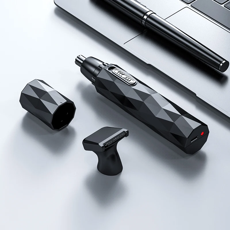 1Set Electric Shaving Nose Ear Trimmer Safe Face Care Rechargeable Hair for Men Removal Razor Beard | Красота и здоровье