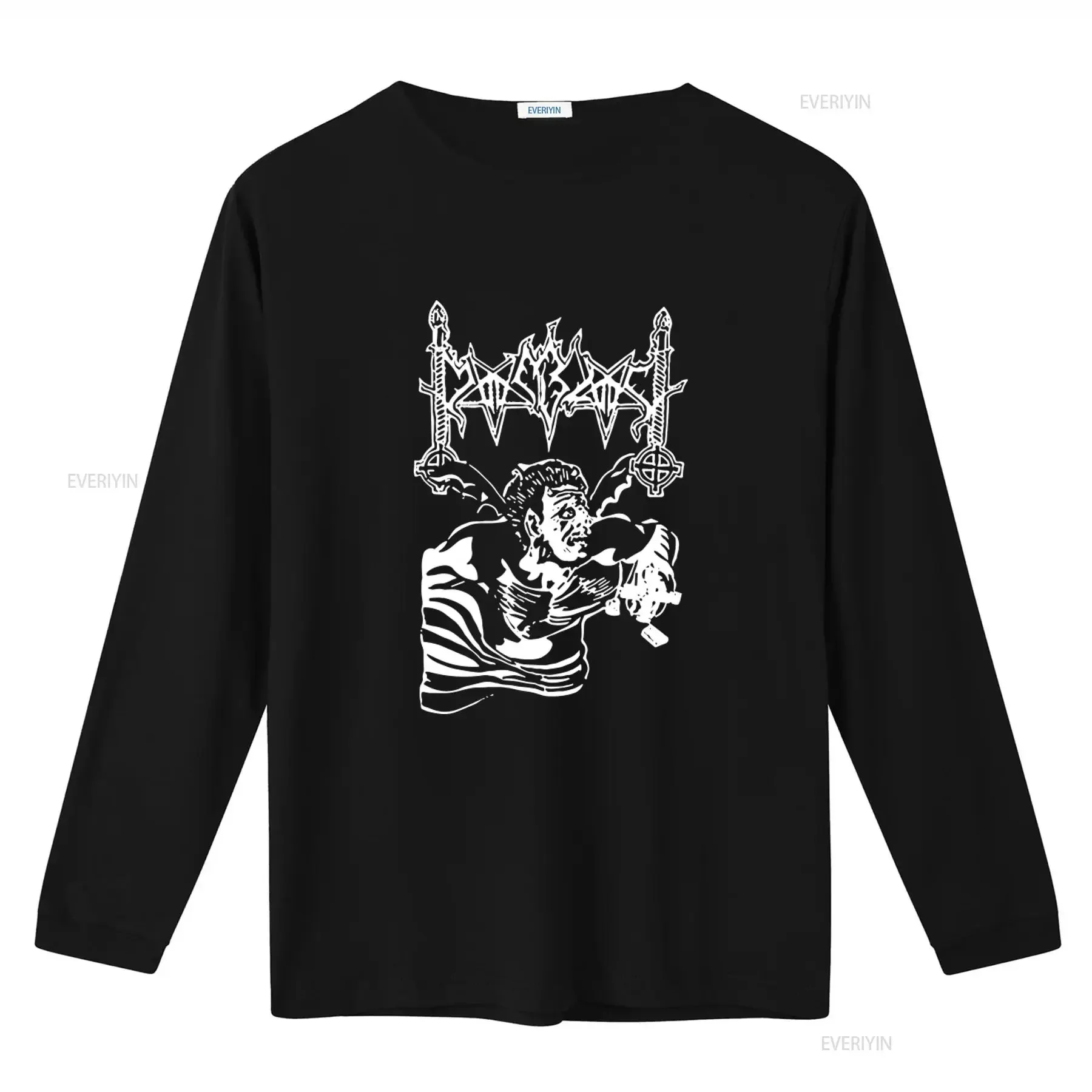 Фото Футболка Moonblood Art Vintage для любителей музыки, размеры S-5XL, с принтом, удлиненная или стандартная, лучшая винтажная, с эффектом потертости, эластичная, универсальная, унисекс, стильная №2