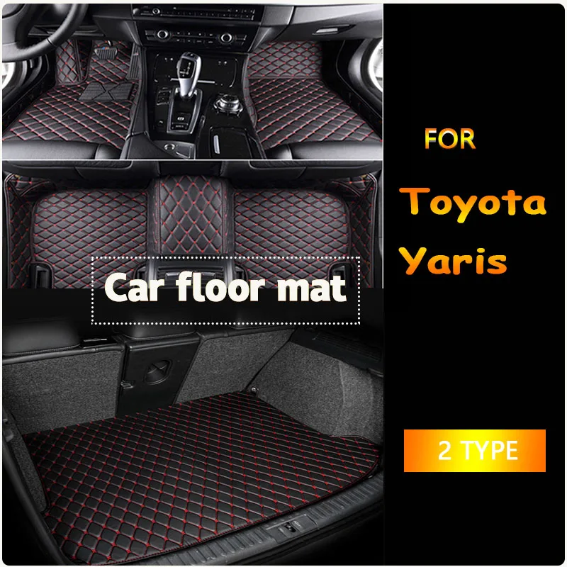 Негибридные автомобильные напольные коврики для Toyota Yaris Cross Yarisu Kurosu XP210 2021 2022 2023