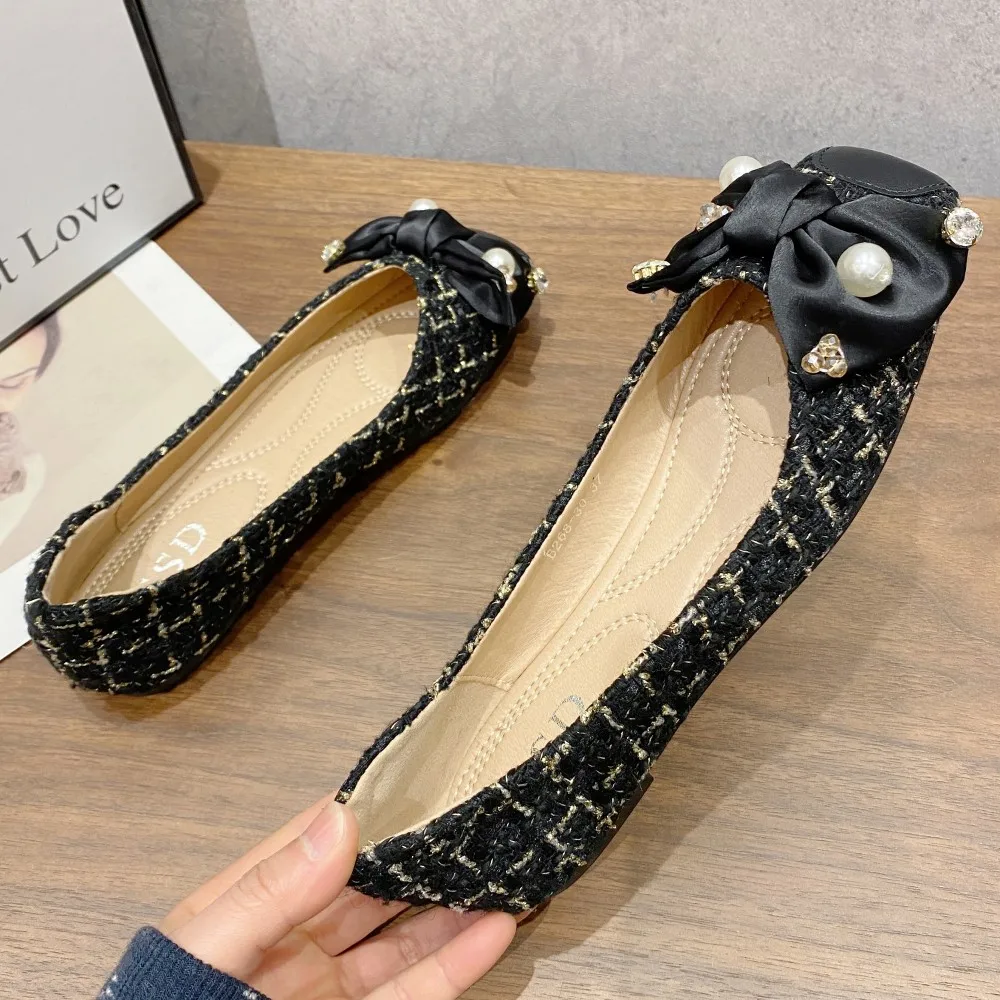 2022 Fashion Brand Spring Summer Women's Ballet Flat Shoes Mixed Colors Casual Loafers Office Ladies Work Driving Single Shoes