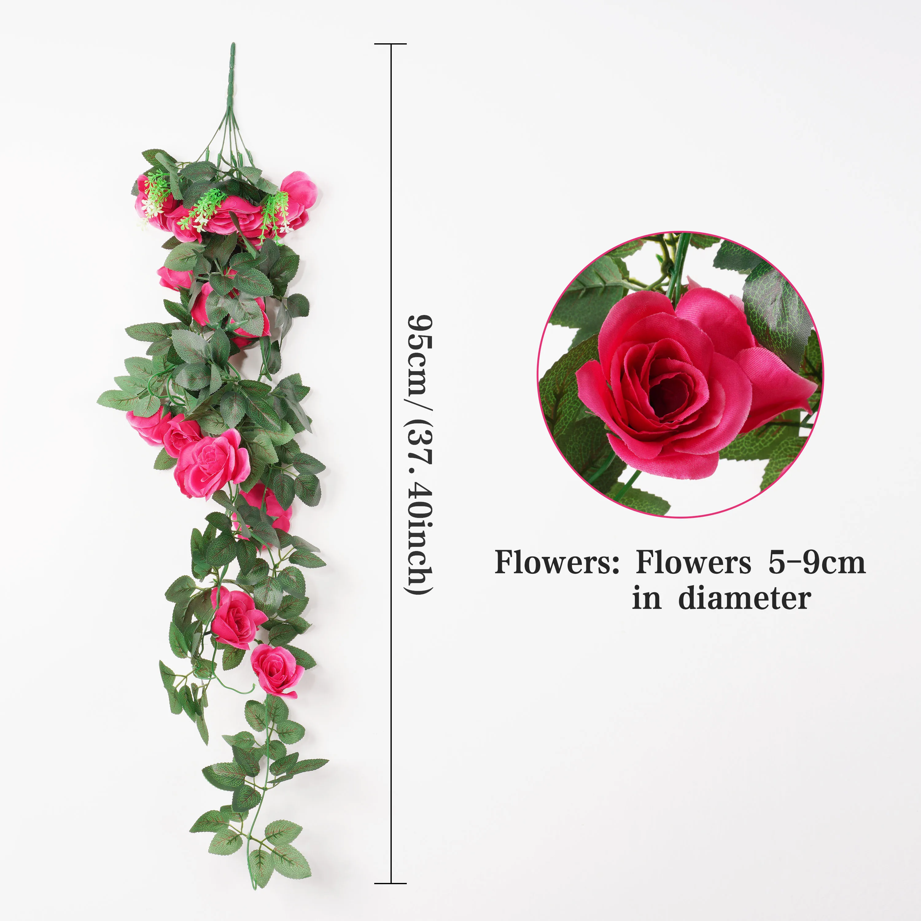 Искусственные розы 95 см свадебные украшения декор для комнаты на День святого