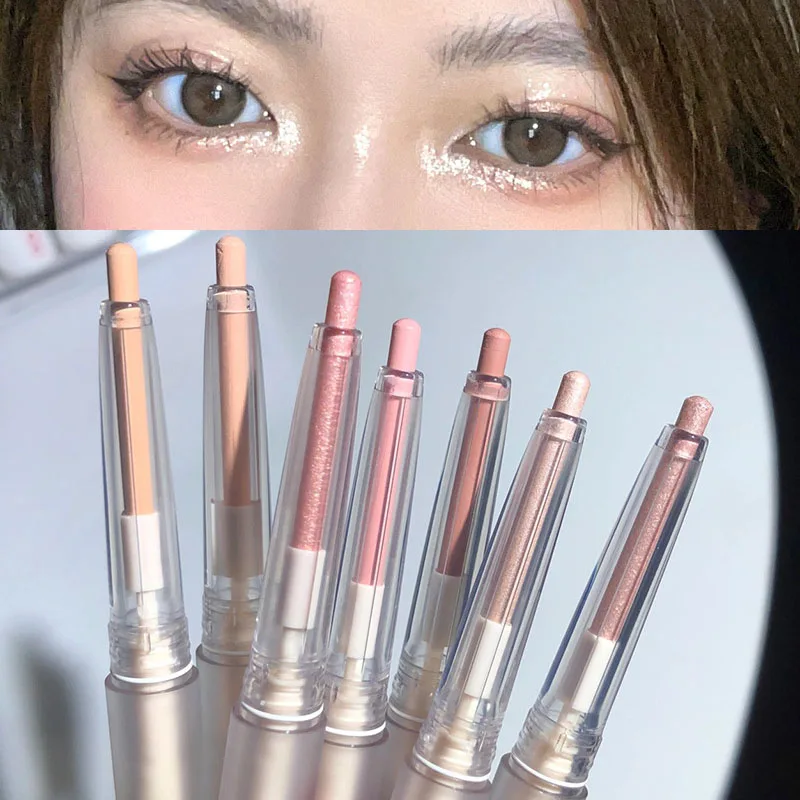 

Diamond Eyes Pencil Shiny Glitter Eyeshadow Pen Eyeliner Pearlescent Matte Highlight Pen Brighten Silkworm Makeup Tool Cosmetics