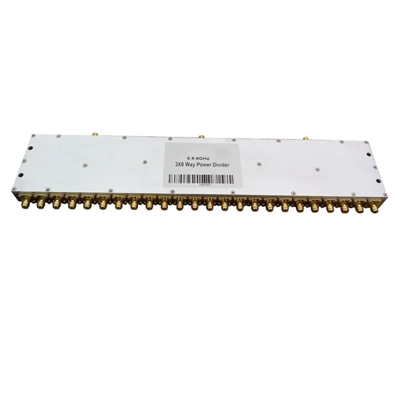 

500-6000MHz 24ways microstrip signal power splitter divider with SMA-femaler