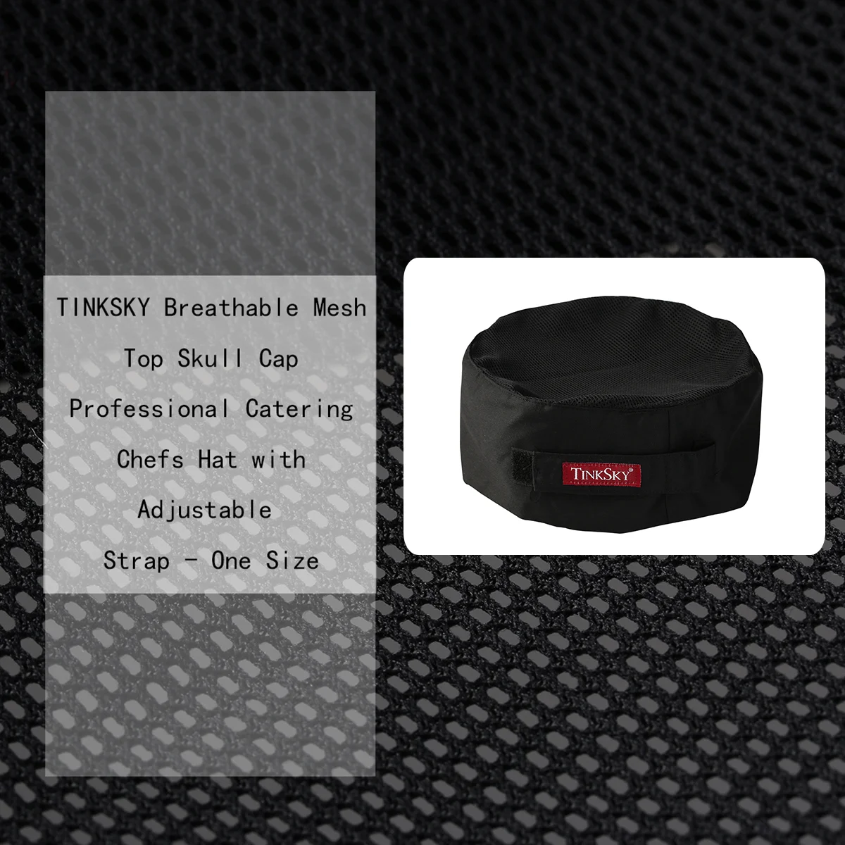 

Chef Hats for Men Mesh Chef Hat