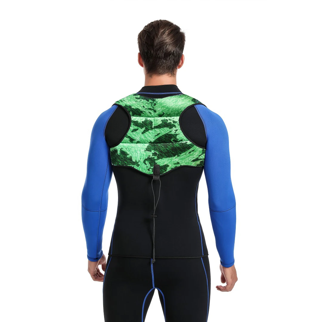 Fundivers  High-Quality Camo Diving Vest For Weight  5MM Double Nylon Neoprene Wetsuit