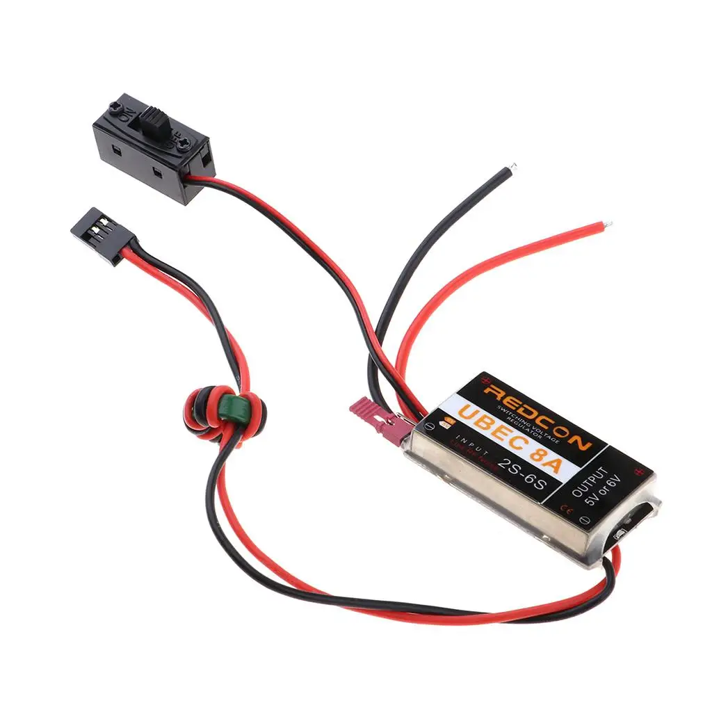 

Switchable 5V/12V 8A Switch Mode Power Module for 2-6S Battery