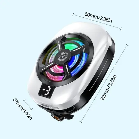 652F Многофункциональные мобильные радиаторы охлаждающий аксессуар с магнитным и зажимом на дизайне