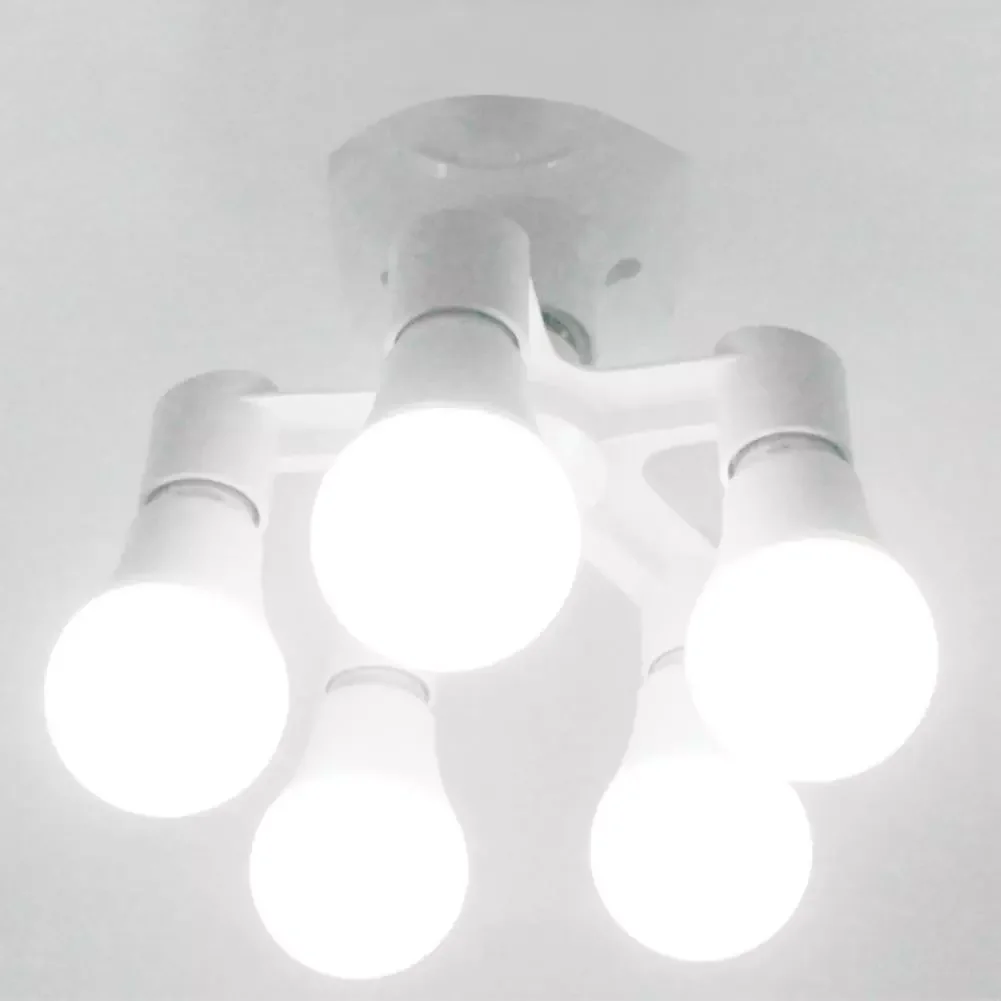 

E27 to E27 LED Bulb Lamp Holder 3 in 1/4 in 1/5 in 1 E27 Base Socket Splitter LED Lamp Socket Light Bulb Adapter Holder