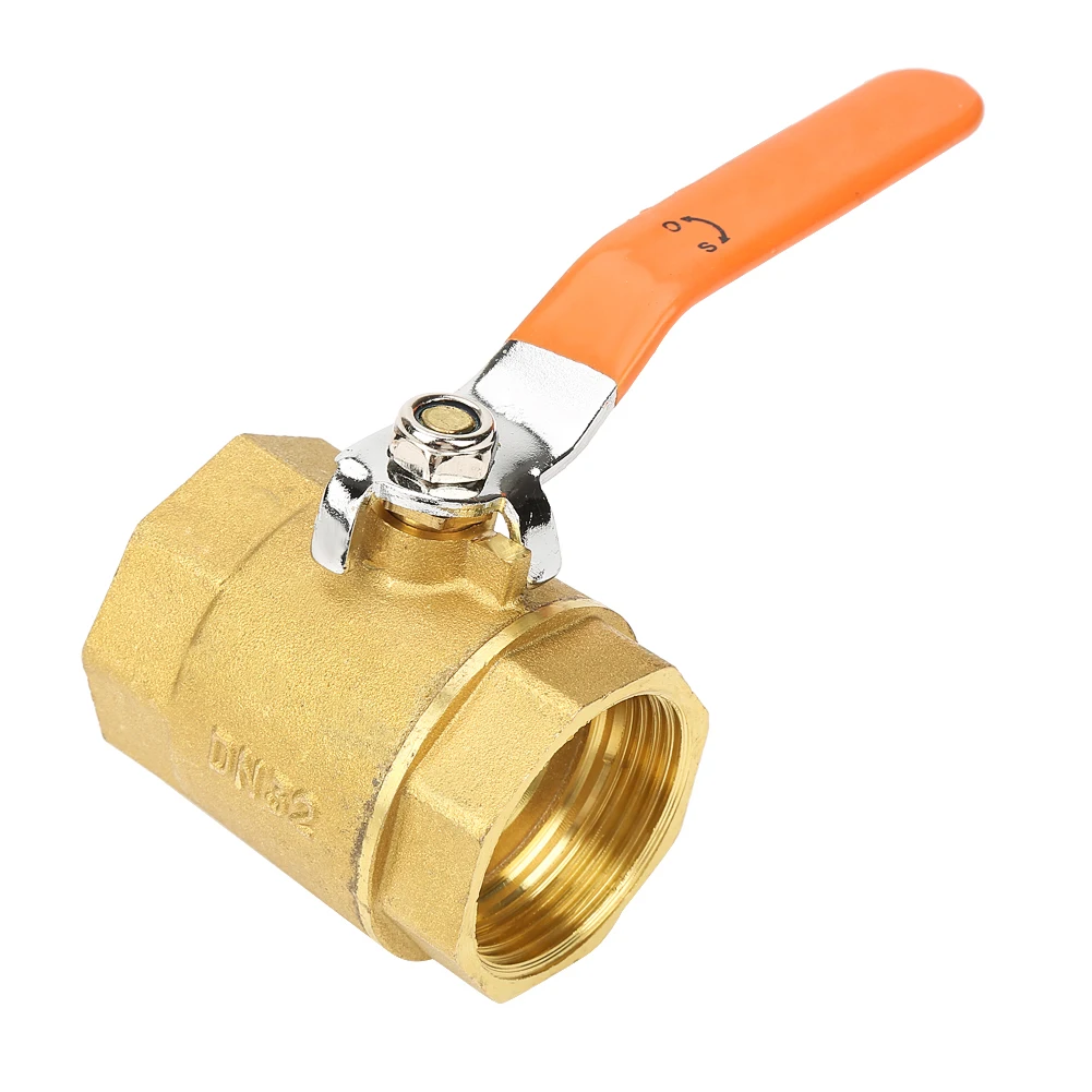 

1pc DN32 1-1/4BSP Brass Pipe Ball Valve 1.6MPa for Water Oil Gas Ball Ball