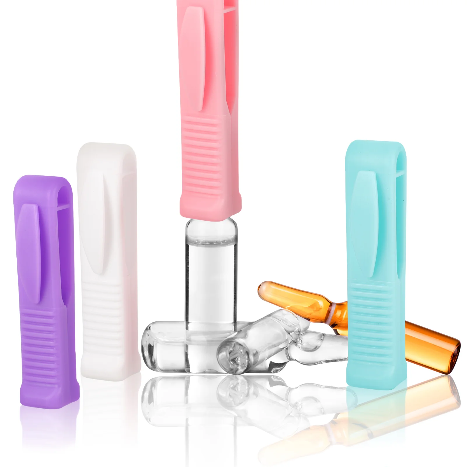 8 шт. открывалка для бутылок выключатель флаконов ампула многоразовая дробилка