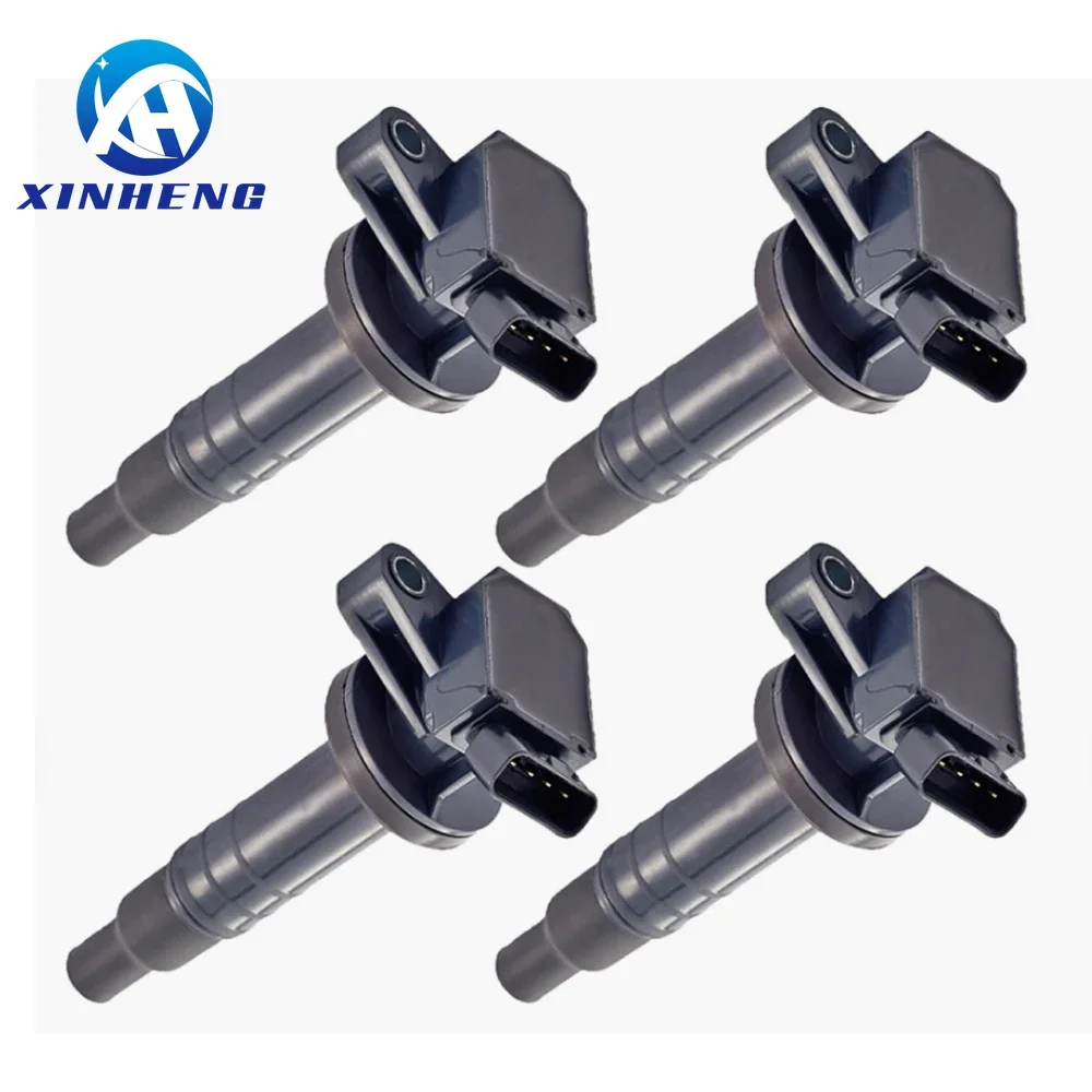 4 катушки зажигания для Toyota Corolla Celica Matrix MR2 Spyder Pontiac Vibe 2000 2001 2002 2003 2004 2005 2006 2007 2008