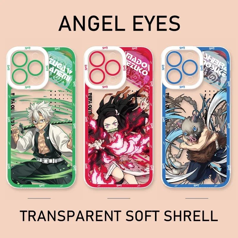 Чехол силиконовый для Xiaomi Redmi Note 13/12/11 Pro Plus/4G чехол с рисунком из аниме рассекающий