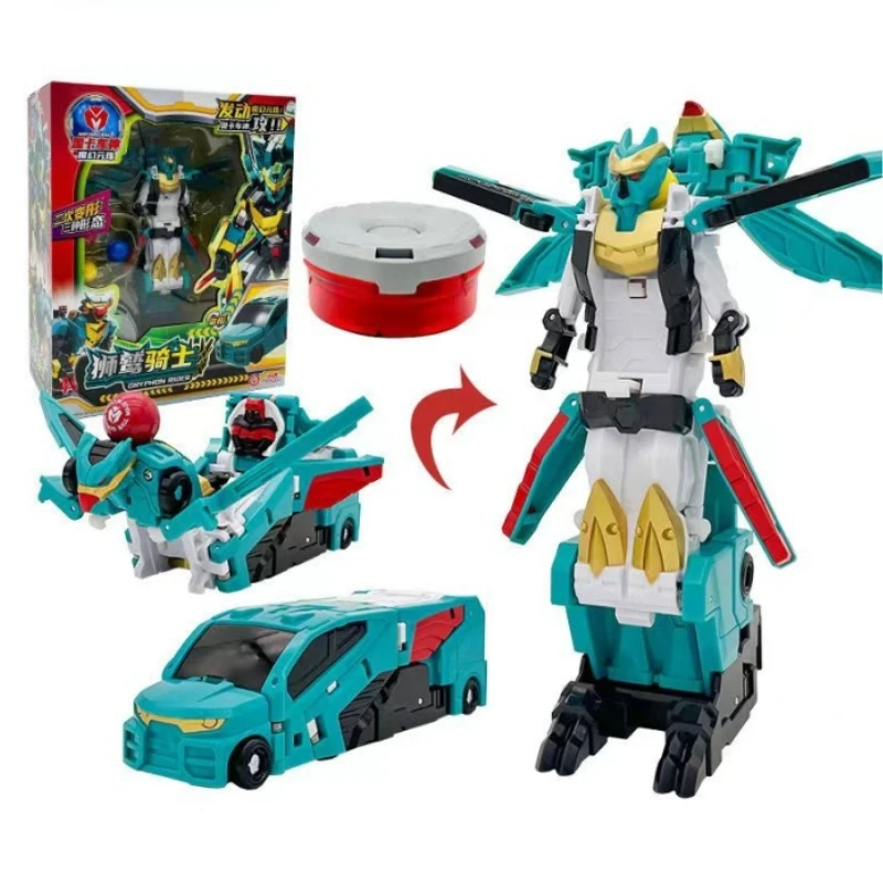 2023 Magic Meta Bead Burst Speed Transform Car Robot Magic MeCard Ball Mech Deformation Mechanical Beast Kids Shoot Battle Toys