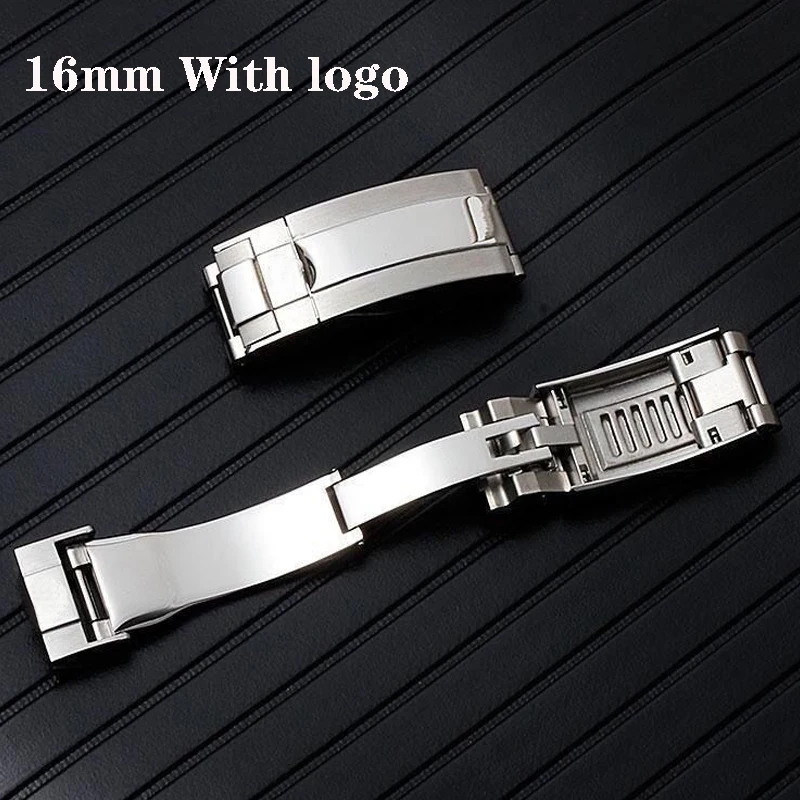 

Металлическая застежка из нержавеющей стали для ремешка Rolex DAYTONA SUBMARINER GMT Series, пряжка, аксессуары для часов, застежка с кнопкой для точной настройки