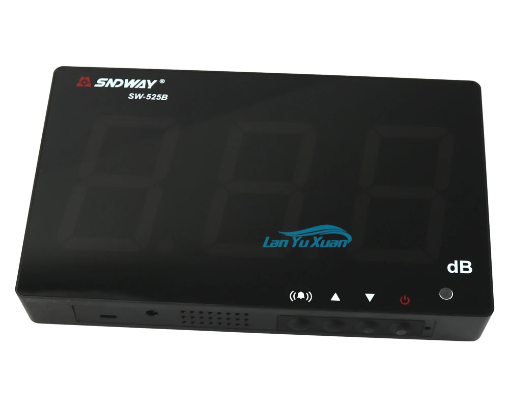 SNDWAY SW-525B 30 до 130 дБ большой ЖК децибел шумомер цифровой подвесной тип уровень