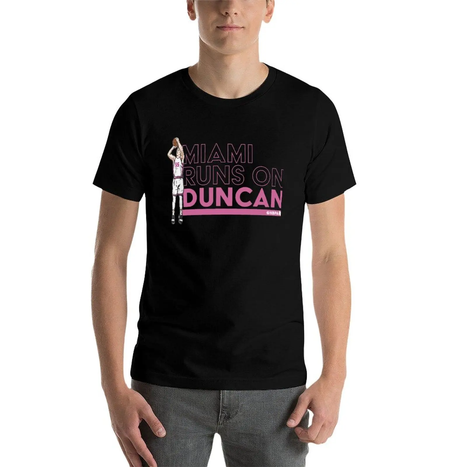 Фото Футболка Robinson Miami Runs on Duncan, быстросохнущая легкая спортивная футболка №4