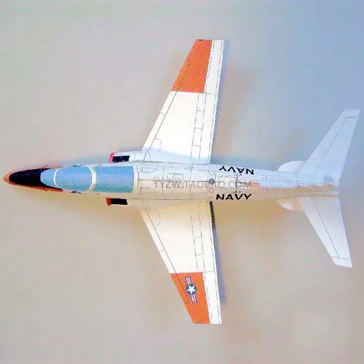 28 см Американский T45 Canghawk тренировочная Боевая 3D бумажная модель «сделай сам» искусственная техника