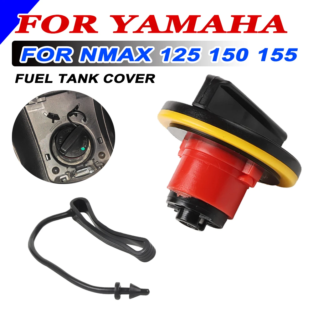 

For YAMAHA NMAX155 NMAX 155 N-MAX 155 Motorcycle Accessories Modified Oil Cap Gas Cover Fuel Filler Cap Motorcraft