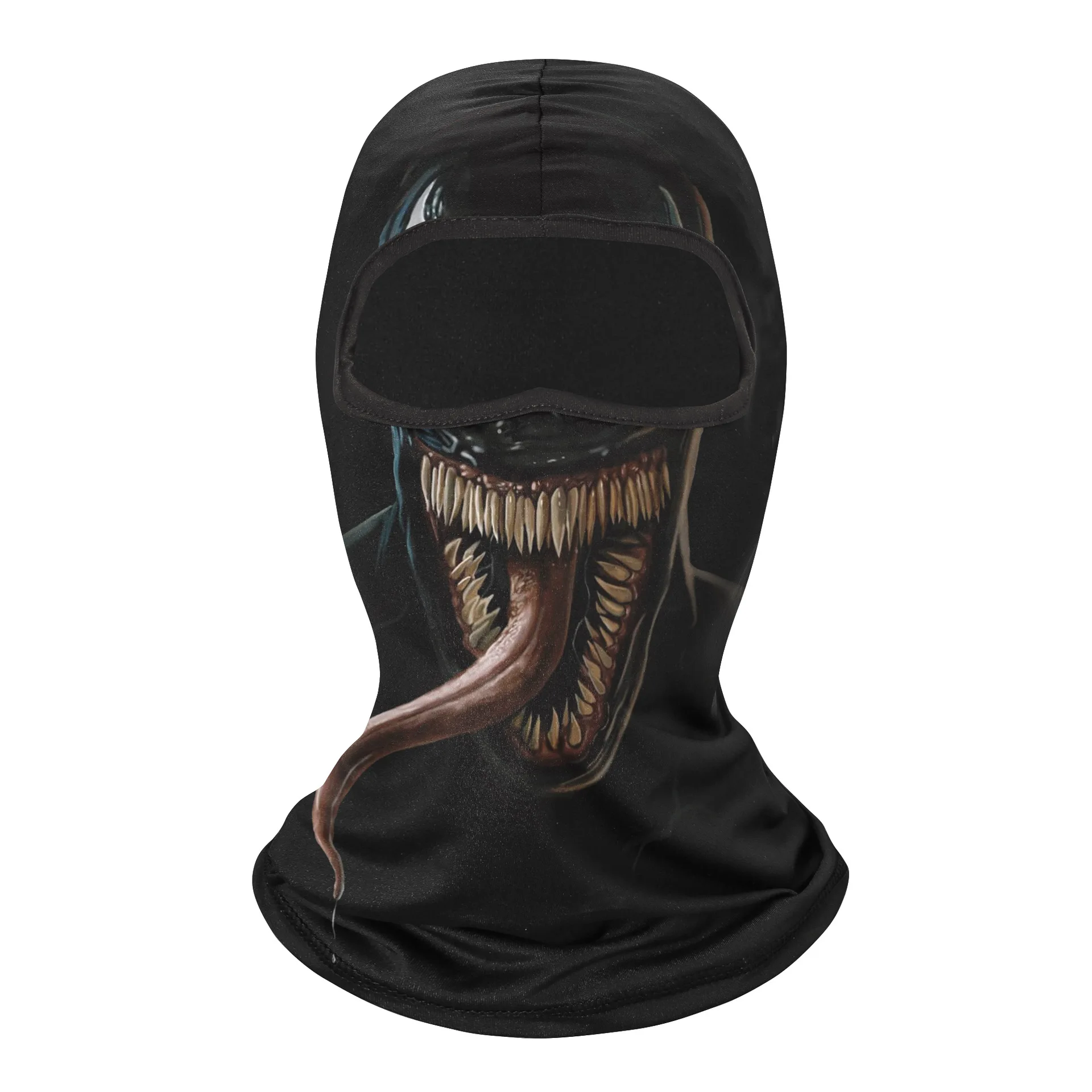 Outdoor Sunscreen Balaclava Motorcycle Skull Face Mask Quick-dry Riding Helmet Liner Cap Venom Ski MTB Bicycle Headgear |