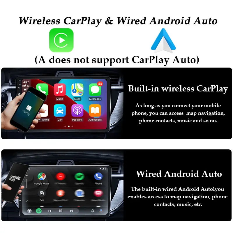 Фото Для OPEL KARL VinFast Fadil 2017-2020 Беспроводной CarPlay Android 15 Автомобильный радиоприемник Мультимедий Плеер Автоинструменты GPS Navi Разделенный экран №3