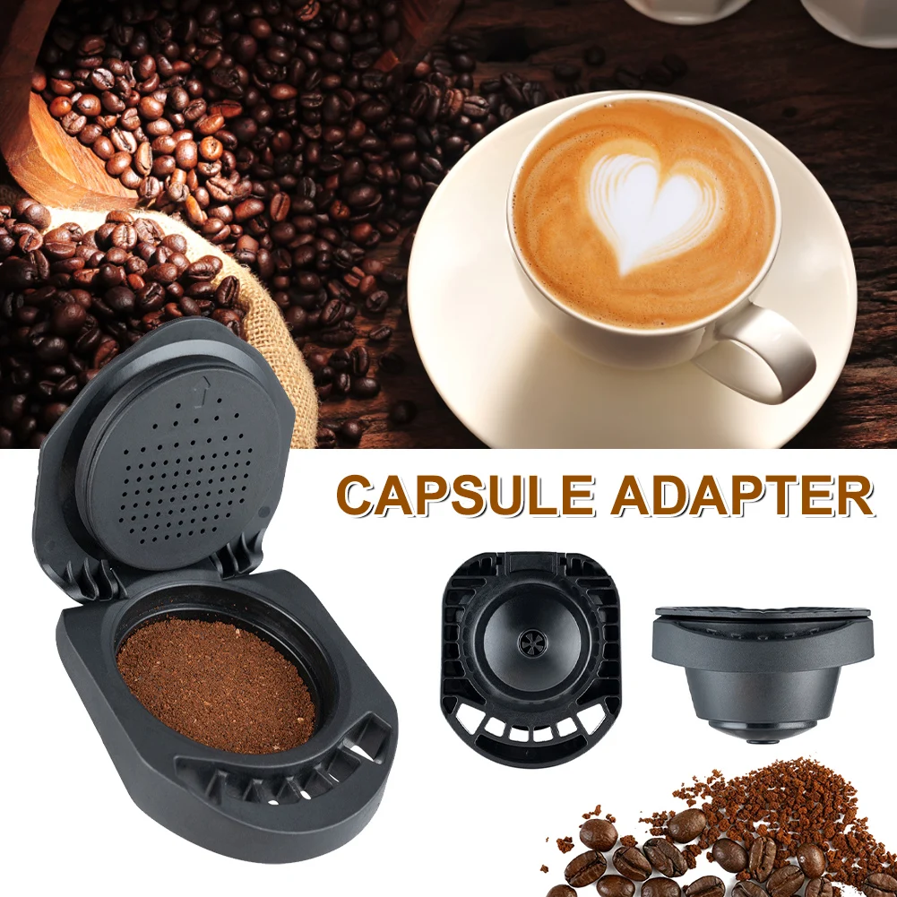 

Reusable Capsule Adapter for Dolce Gusto EDG466/EDG606/KP70 Refillable Coffee Pod Converter Holder Coffee Machine Accessories