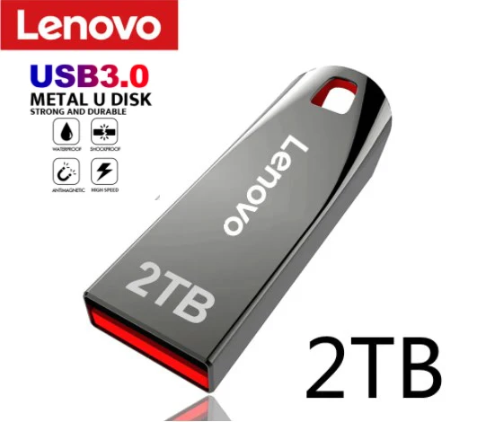 

Lenovo Flash Drives 2TB USB 3.0 Mini High Speed Metal Pendrive 1TB 512GB 128GB Portable Drive Waterproof Memoria Storage U Disk