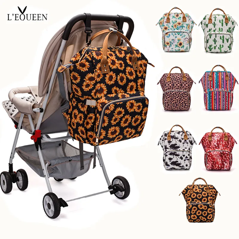

[Subie Official Store]Diaper Bag Baby Care Backpack Travel Waterproof Antifouling Backpack Stroller Bag Nappy Bag Stroller Bag