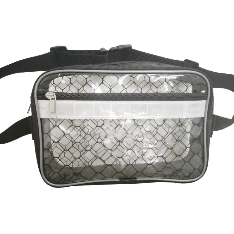 

Антистатическая прозрачная сумка для инструментов из ПВХ для инженера, поясная сумка, забавная сумка, прозрачная сумка через плечо