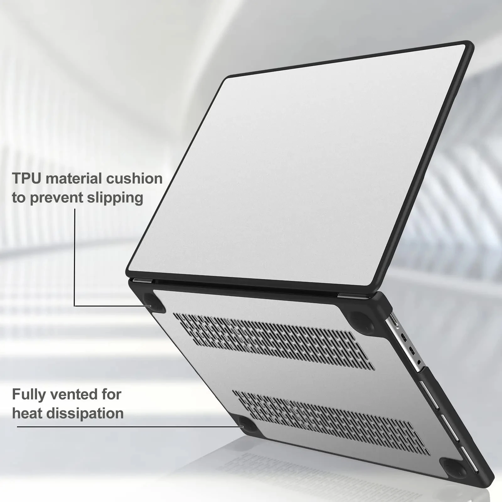 Чехол для MacBook Pro 14 16 дюймов M3/M2/M1 Pro/Max Chip Case A2991 A3114 A2485 A2442 A2779 A2992 (2023 2022 2021) A2941