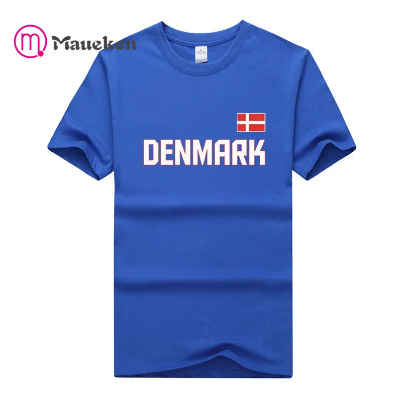 2022 мужские футболки национальной сборной Дании 100% хлопок уличная одежда топы для