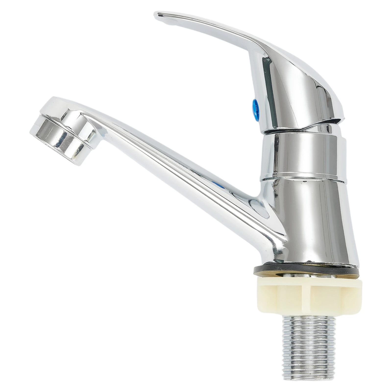 

Brand New Kitchen Basin Parts Basin Tap Faucet Basin Mixer Cold Sink Water Tap Single Handle Zinc Alloy Chrome